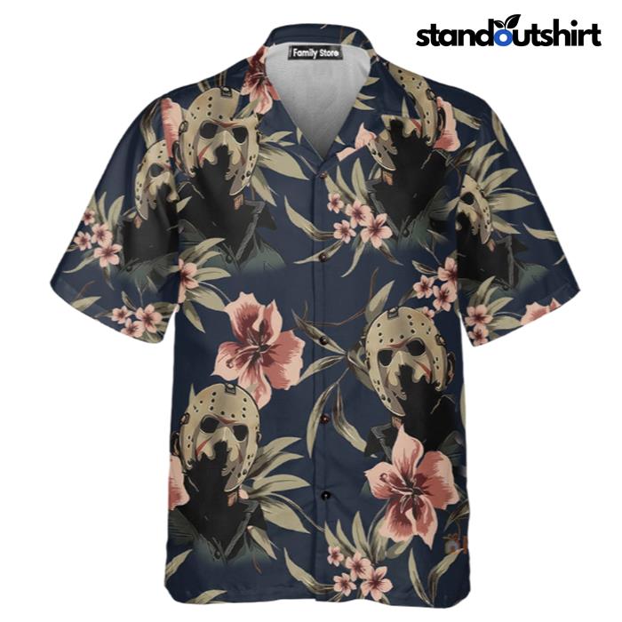 Halloween Jason Voorhees Tropical Style Hawaiian Shirt